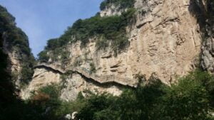 山西临汾乡宁县云丘山半日游流水账——风景和人文缺一不可 3 云丘山栈道