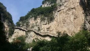 山西临汾乡宁县云丘山半日游流水账——风景和人文缺一不可 3 云丘山栈道
