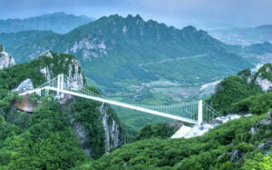山西临汾乡宁县云丘山半日游流水账——风景和人文缺一不可 5 云丘山玻璃桥