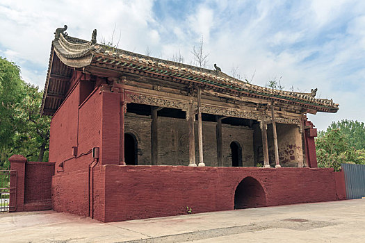 广胜寺下寺山门戏台 广胜寺下寺山门戏台