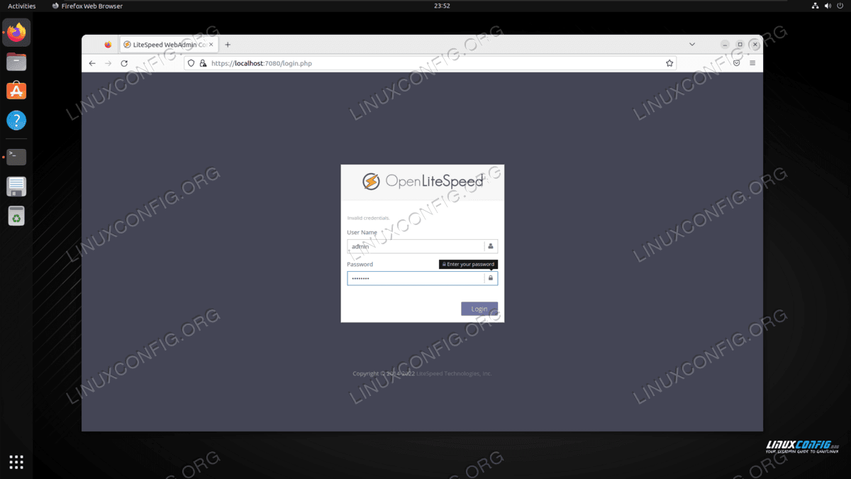 OpenLiteSpeed 作为反向代理